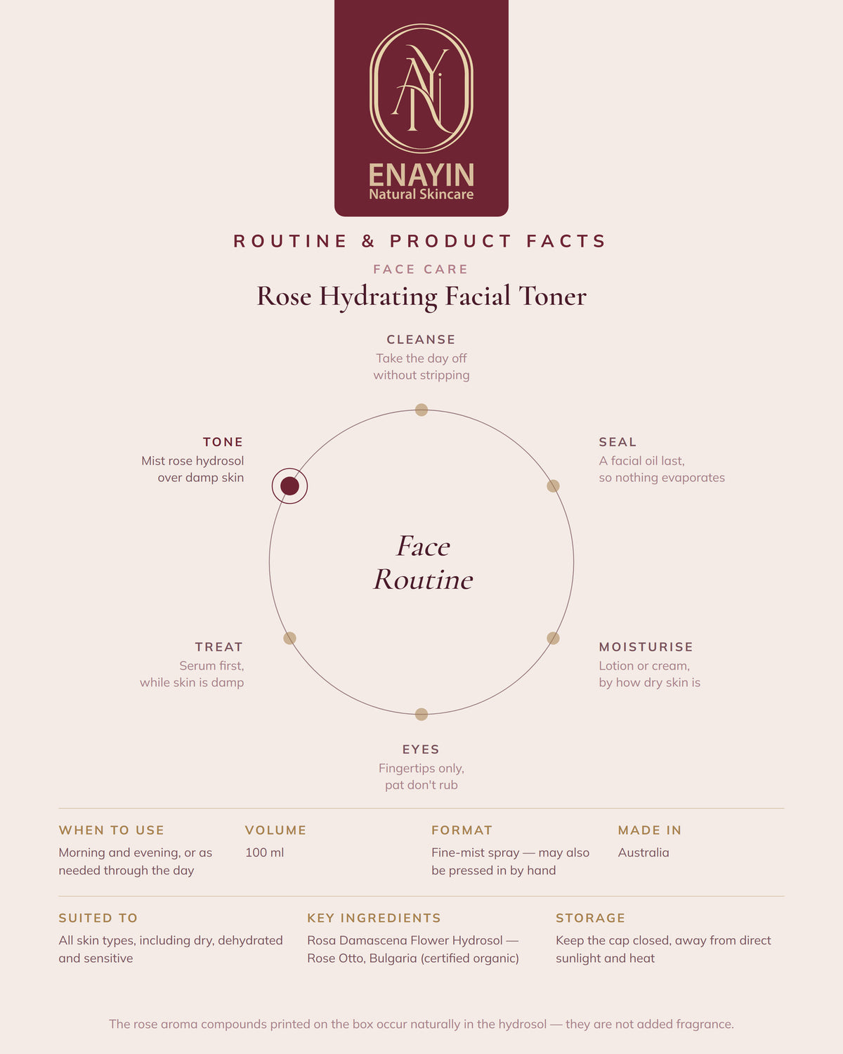 Rose Hydrating Facial Toner