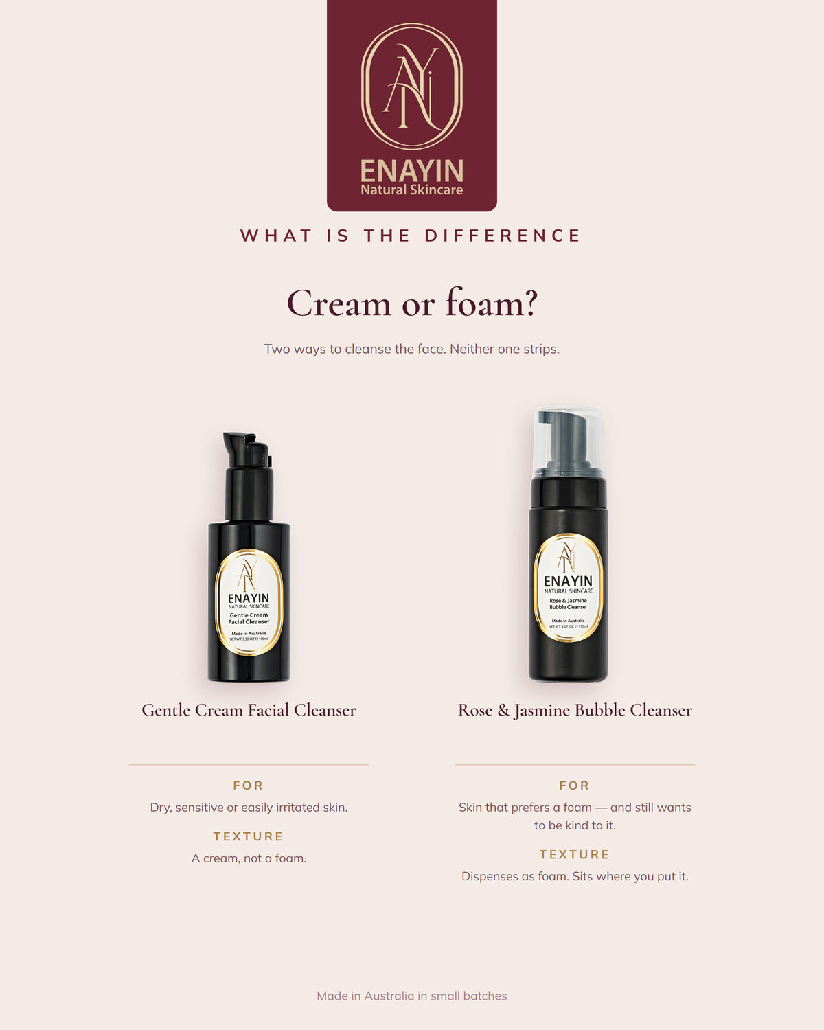 Rose & Jasmine Bubble Cleanser