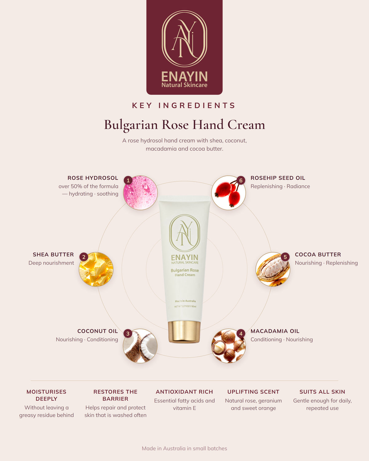 Bulgarian Rose Hand Cream