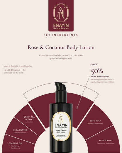 Rose &amp; Coconut Body Lotion