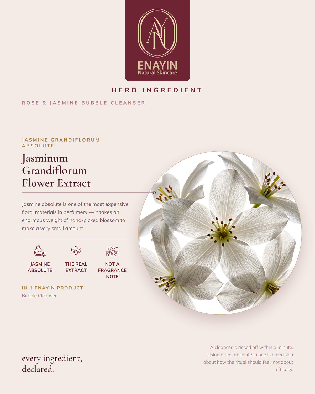 Rose &amp; Jasmine Bubble Cleanser